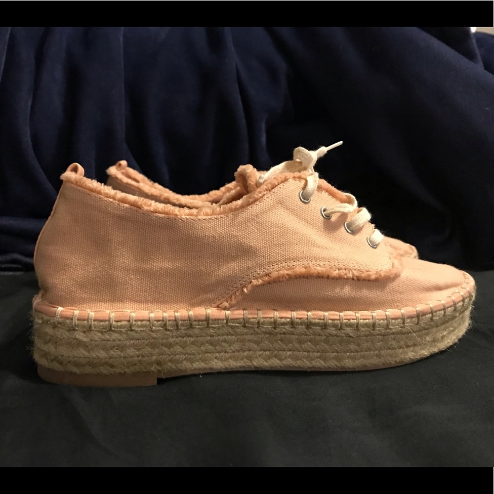 Canvas dolce vita platform tennis shoes